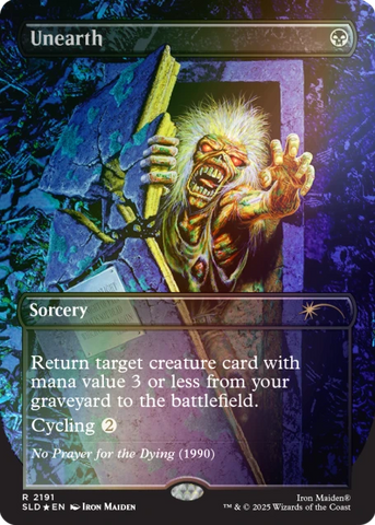 
Secret Lair Secret Scare Superdrop Secret Lair x Iron Maiden: Album Art Foil Edition