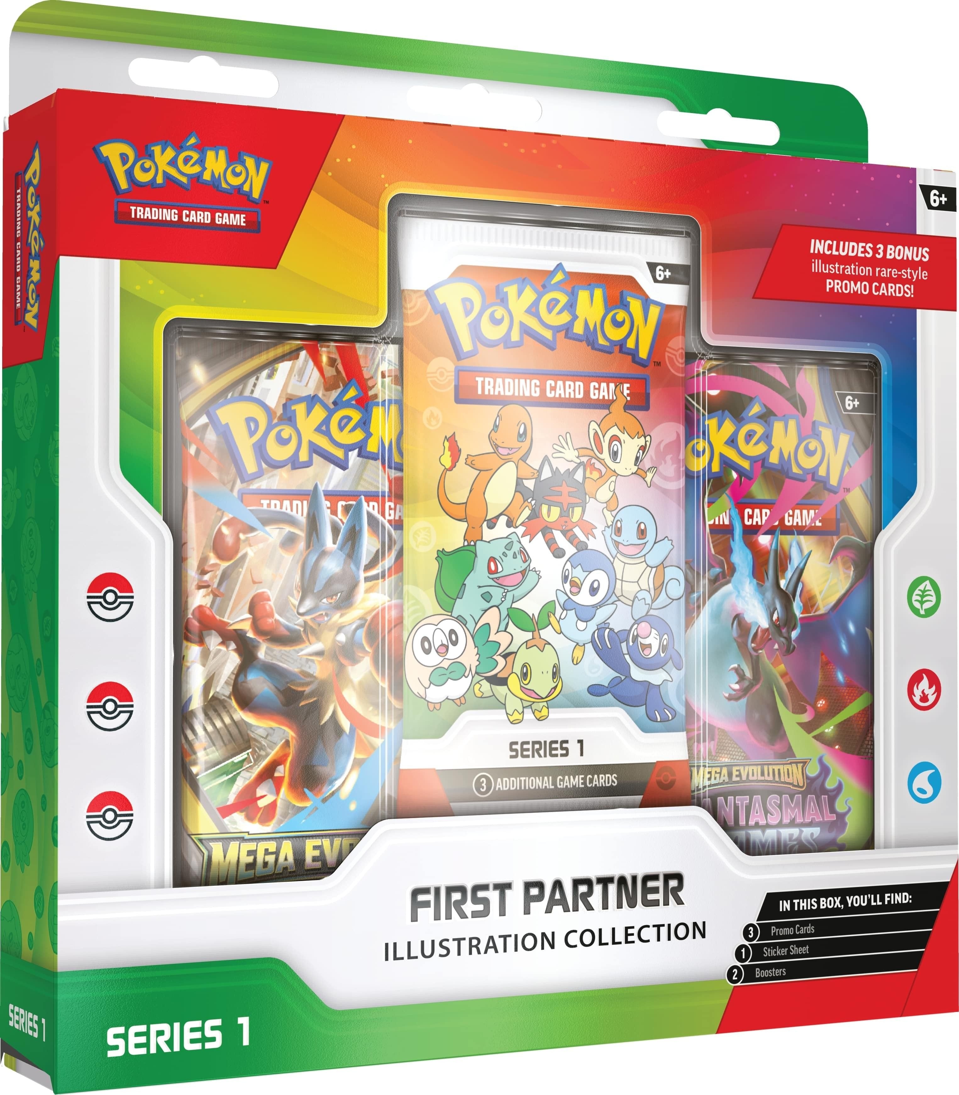 Pokemon TCG First Partner Illustration Collection Series 1 sealed box