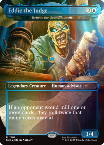 Secret Lair Secret Scare Superdrop Secret Lair x Iron Maiden: Eddie Unchained Foil Edition