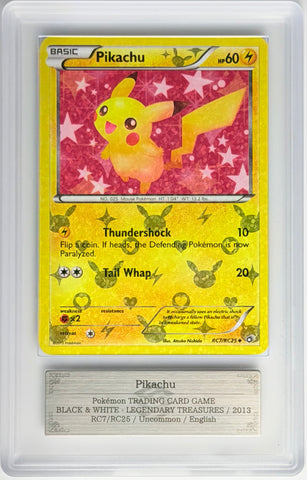 [ARS AU][BLACK & WHITE - LEGENDARY TREASURES・RC7/RC25 | Uncommon] Pikachu「ピカチュウ」