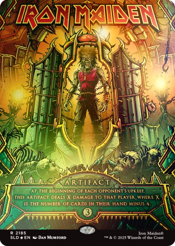 Secret Lair Secret Scare Superdrop Secret Lair x Iron Maiden: Eddie Unchained Foil Edition