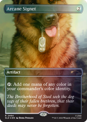 Secret Lair Rad Superdrop Secret Lair x Fallout: Greet the Dog Foil Edition