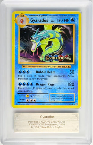 [ARS AU][EVOLUTIONS Prerelease・34/108 | Rare Holo] Gyarados「ギャラドス」