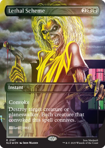 
Secret Lair Secret Scare Superdrop Secret Lair x Iron Maiden: Album Art Foil Edition